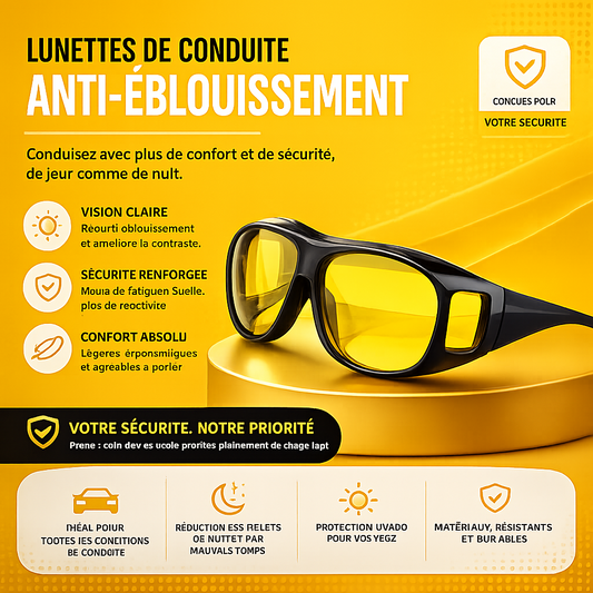 Lunettes de conduite nocturne